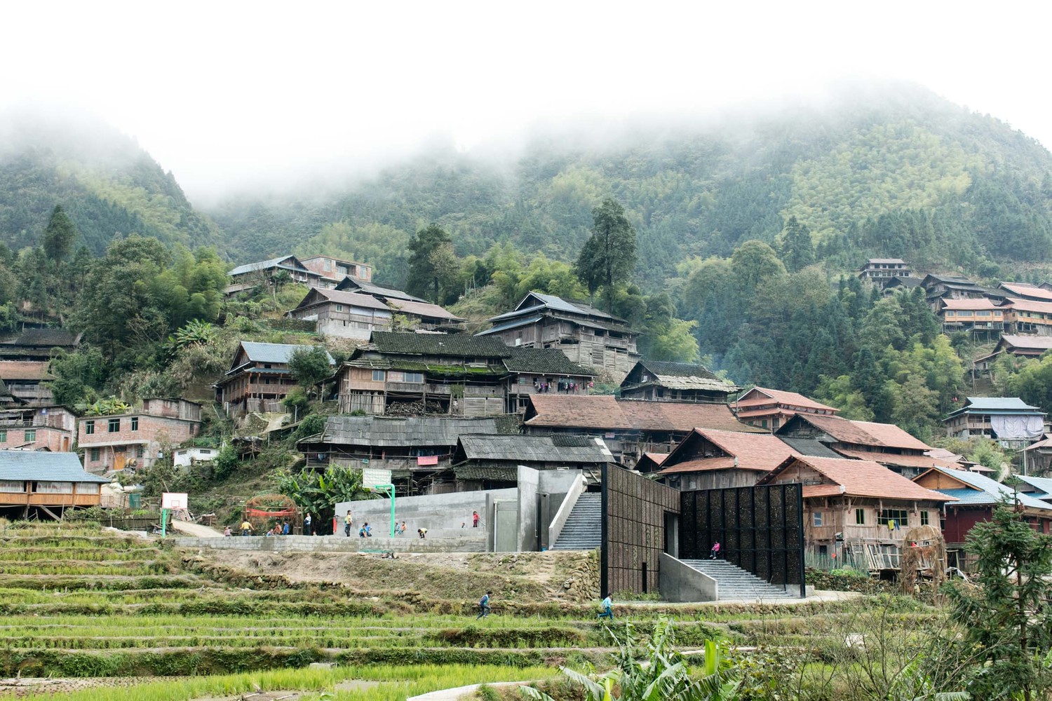 大宝小学与文化中心 | 融入瑶族文化的山地建筑-34