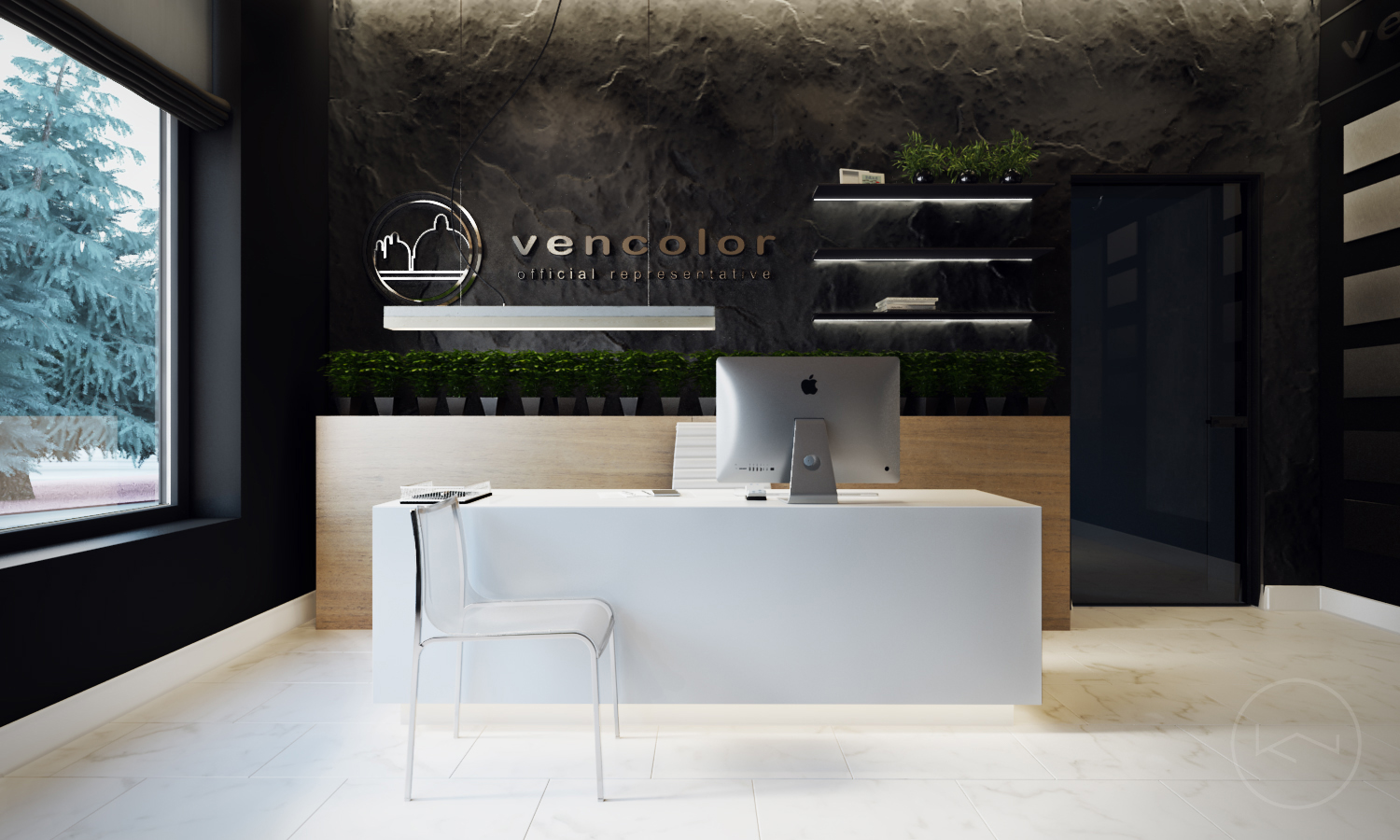 时尚 Vencolor 展示空间设计-2