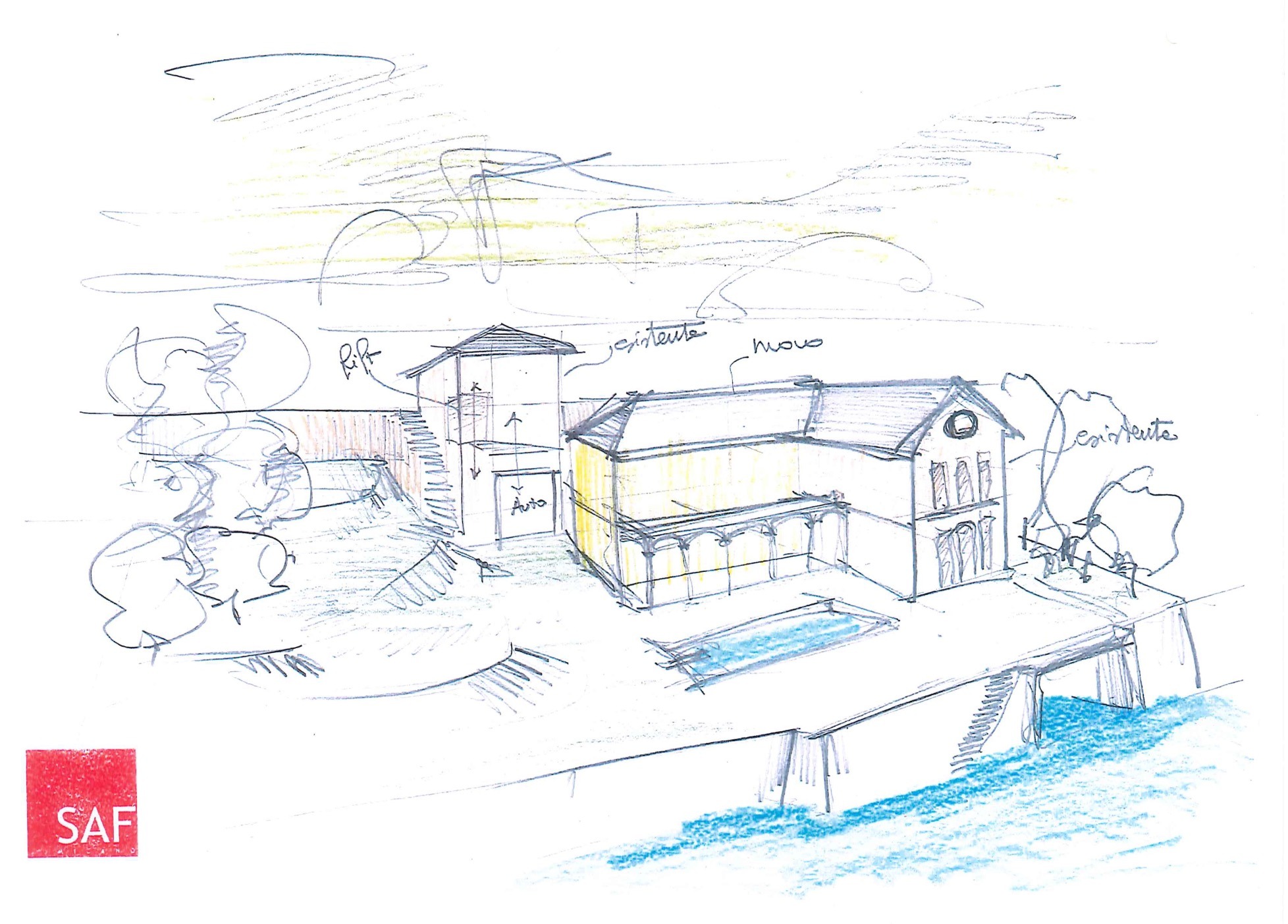 意大利科莫湖畔豪华私人别墅-11