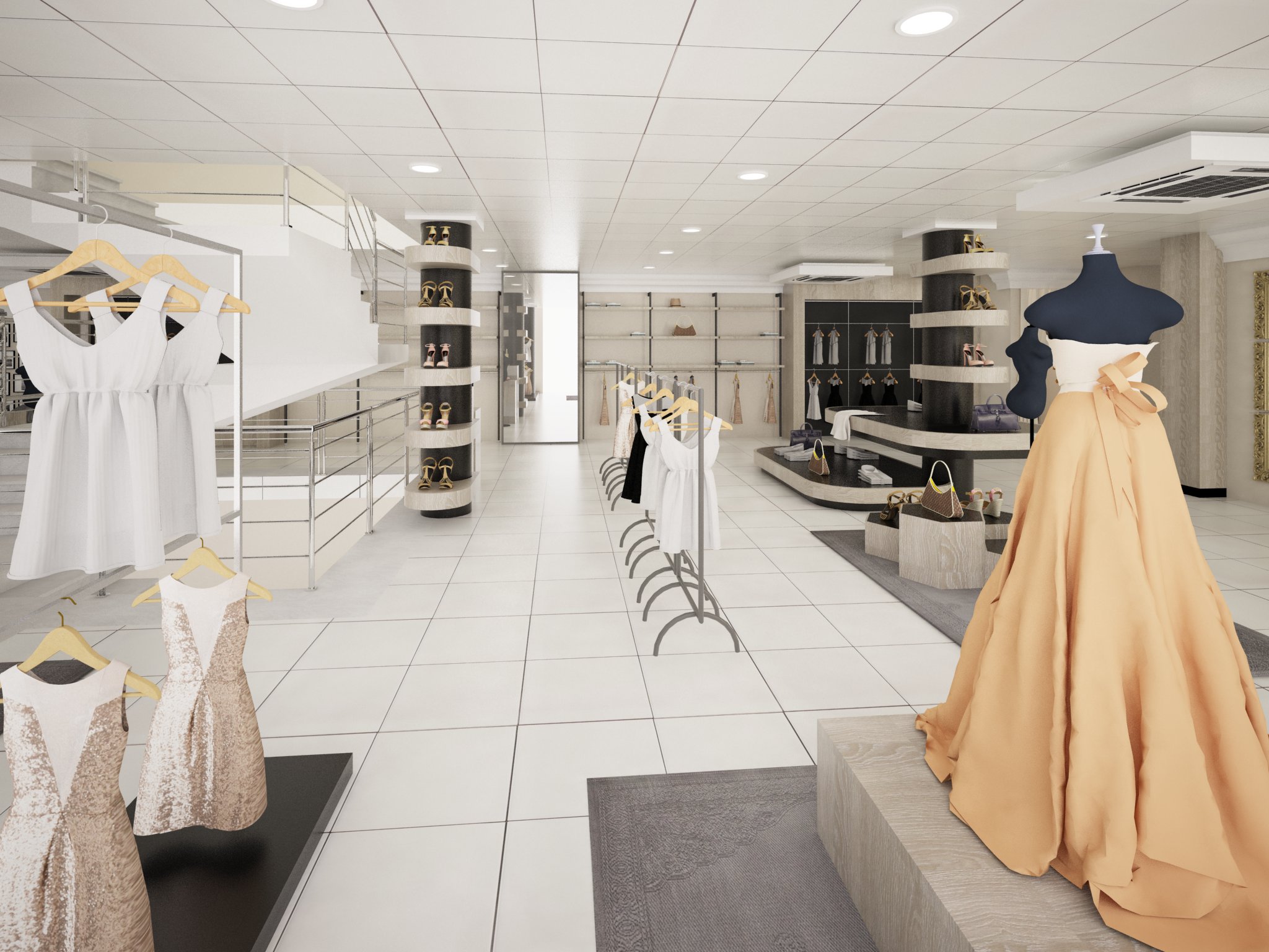 三层 600 平米展示空间的室内设计佳作-20