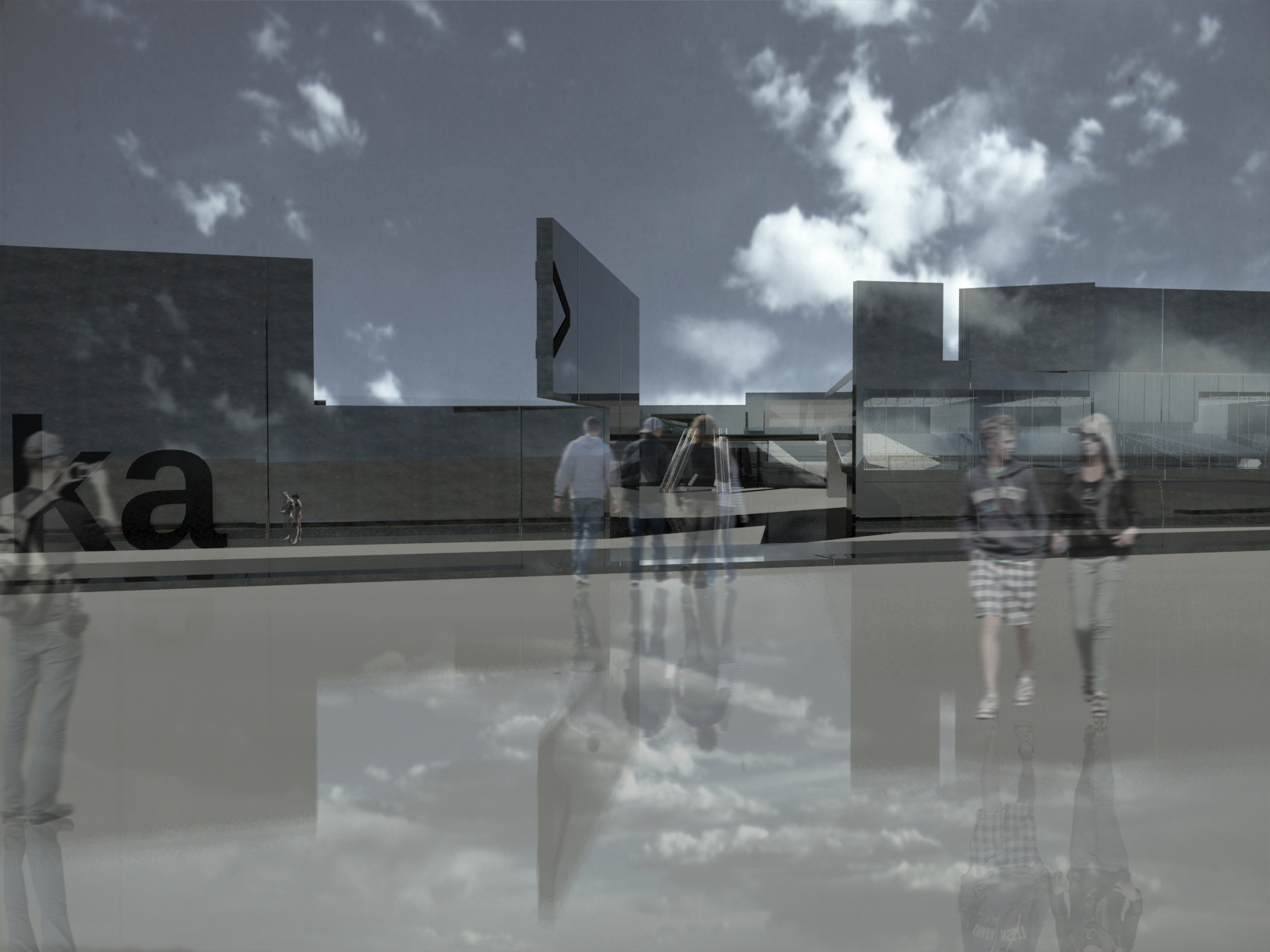 XXXXYYY 展览中心·有机统一的空间设计-17