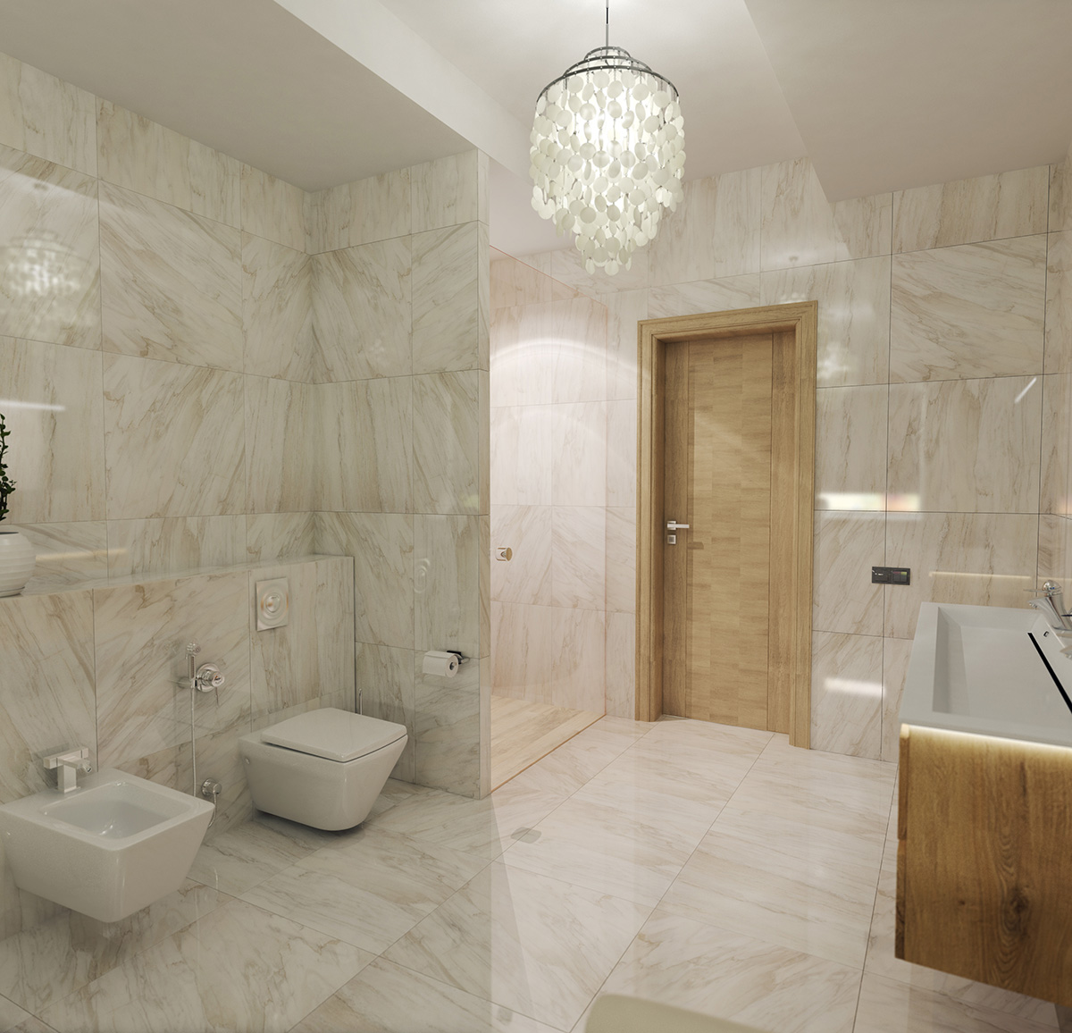 Visualization of a country house-29