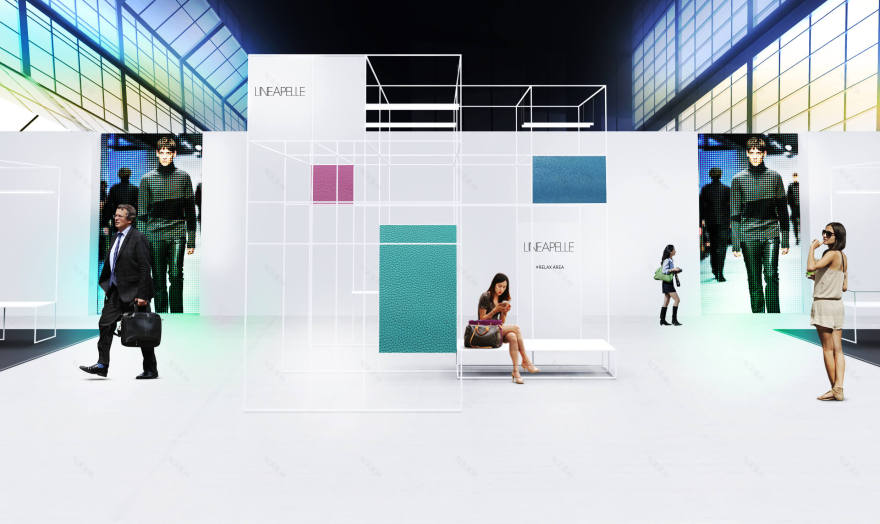 2017 年完成的 LINEAPELLE 展览中心设计-15