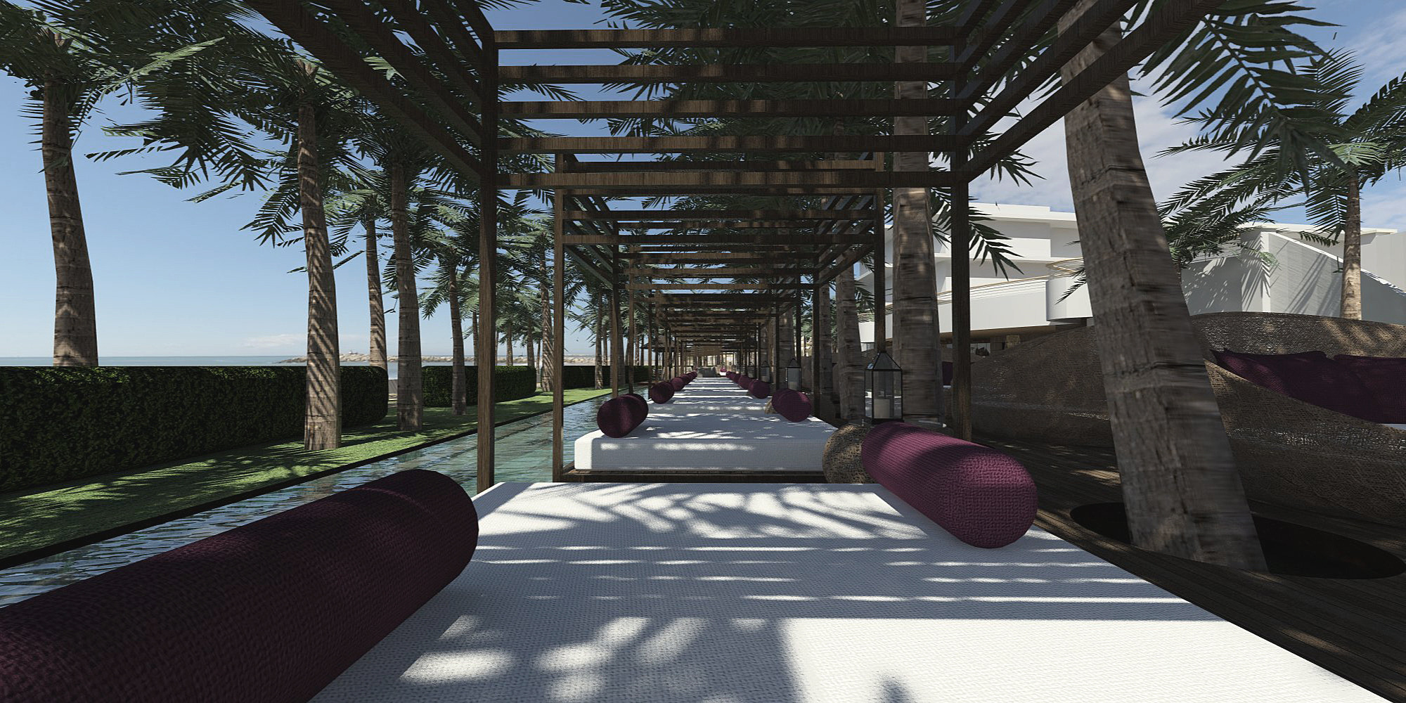 迈阿密 Mahiki 酒吧——2015 年沙滩设施设计佳作-3