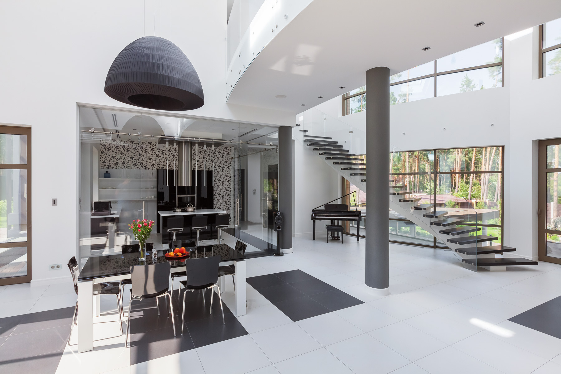 乌克兰智能家居设计,景观与室内和谐共融-27