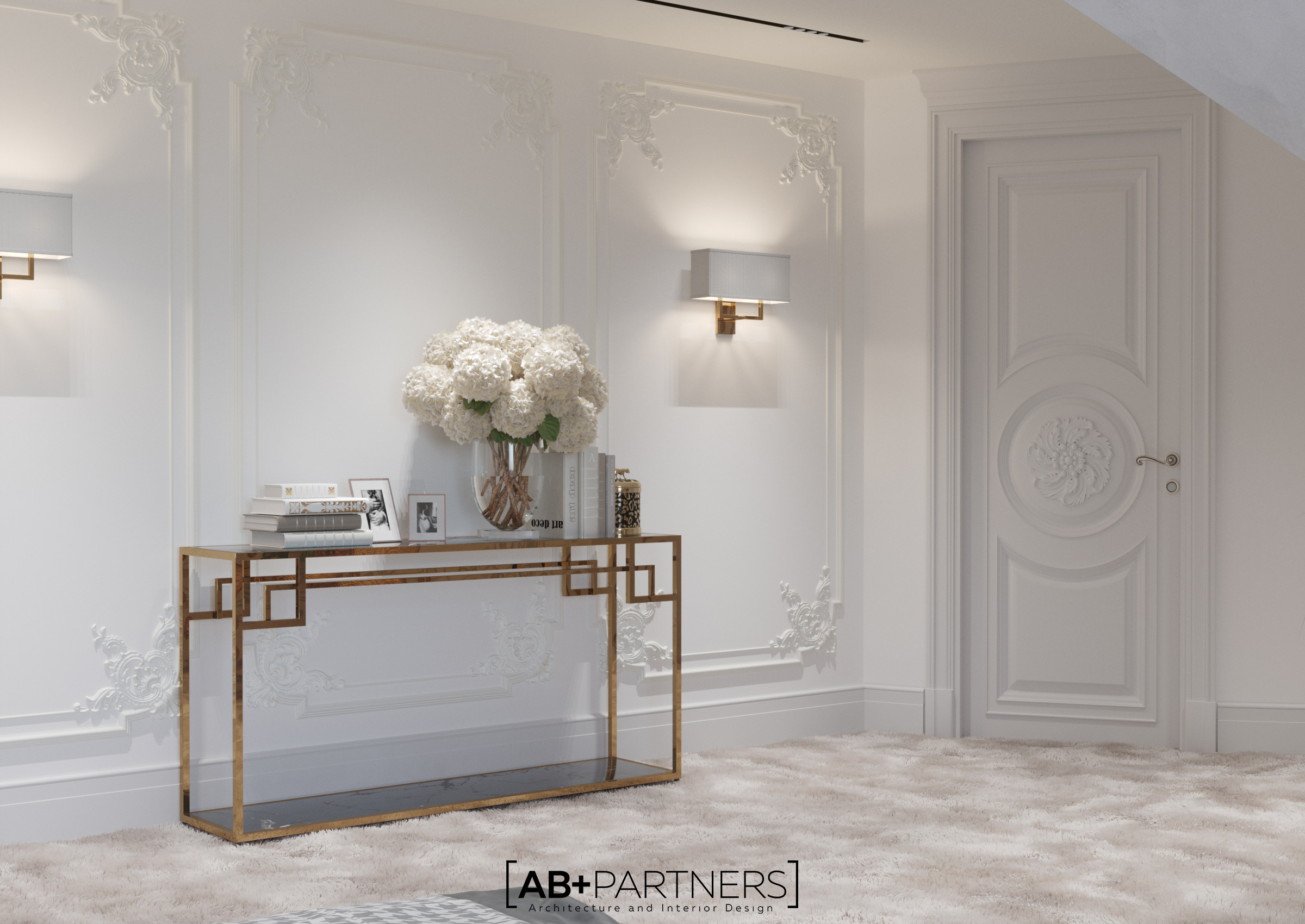 伦敦豪华别墅现代奢华室内设计-87