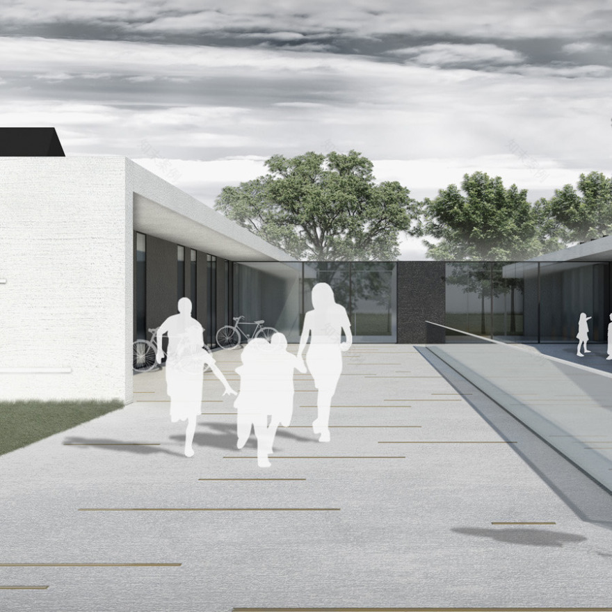 Berlingo 小学新校园设计 | 安全舒适的室内外学习空间-1