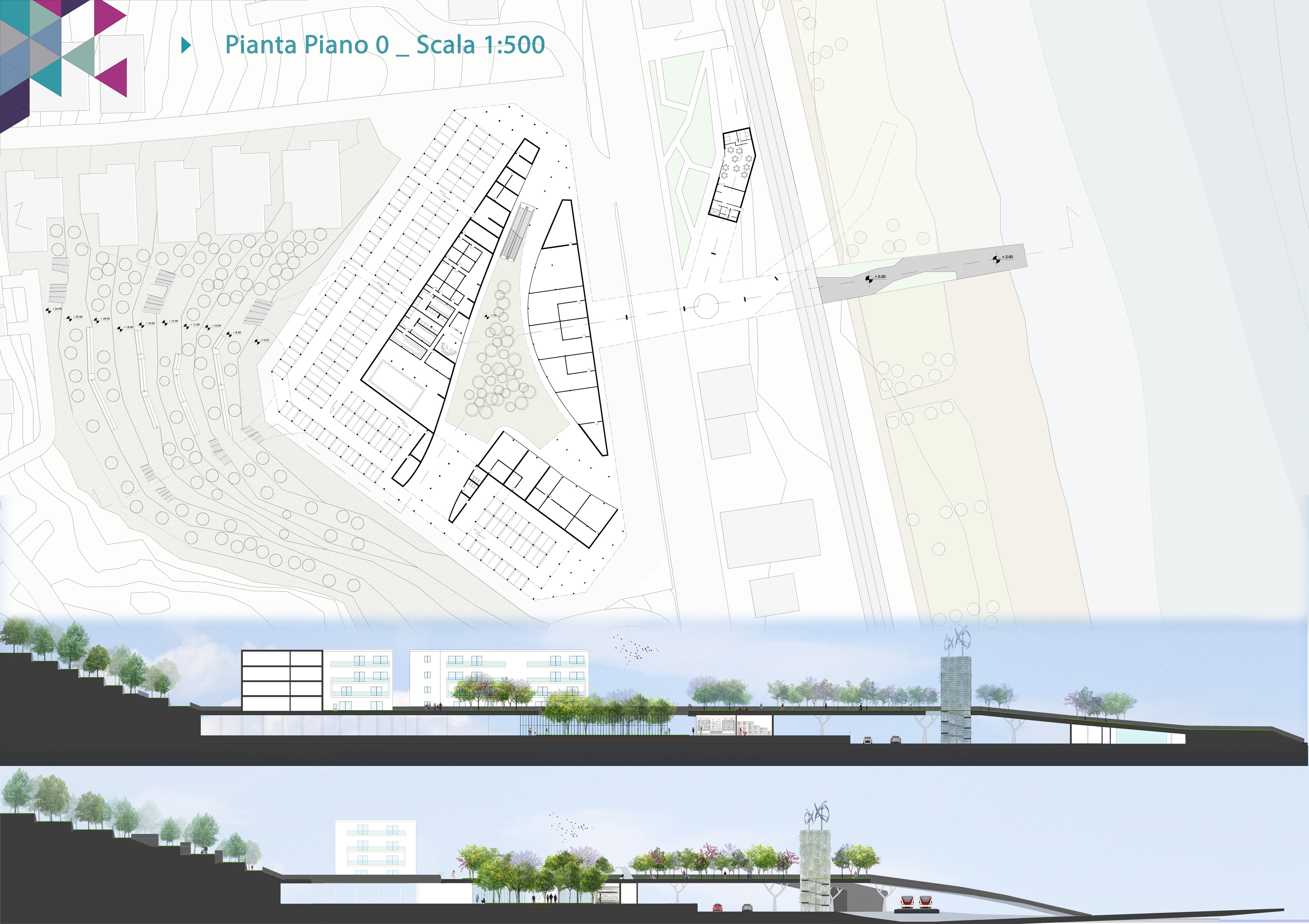 2016 年意大利 Marina di Massignano 公共空间改造-2