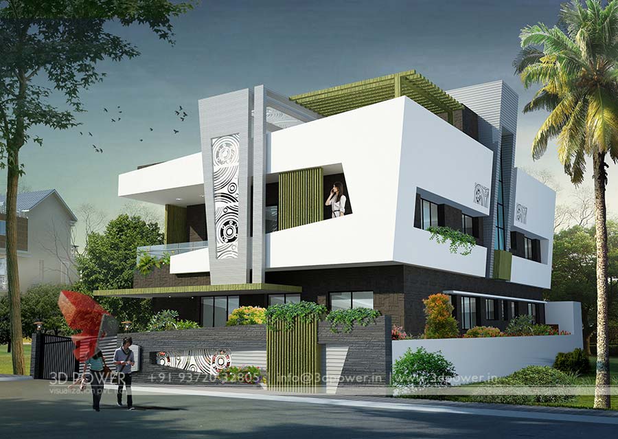 3D Power 打造现代住宅设计之美-6