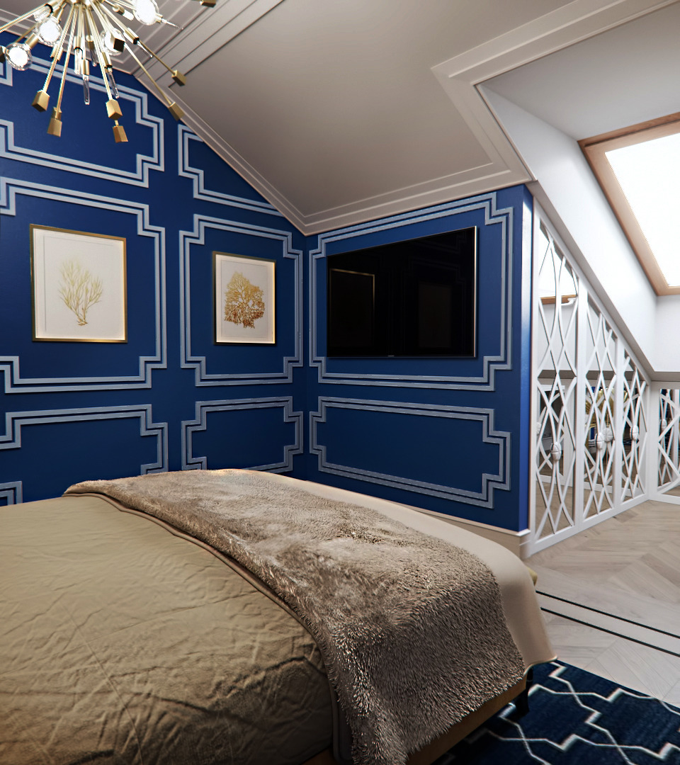 2017 年完成的莫斯科 Nevsky 公寓改造-8