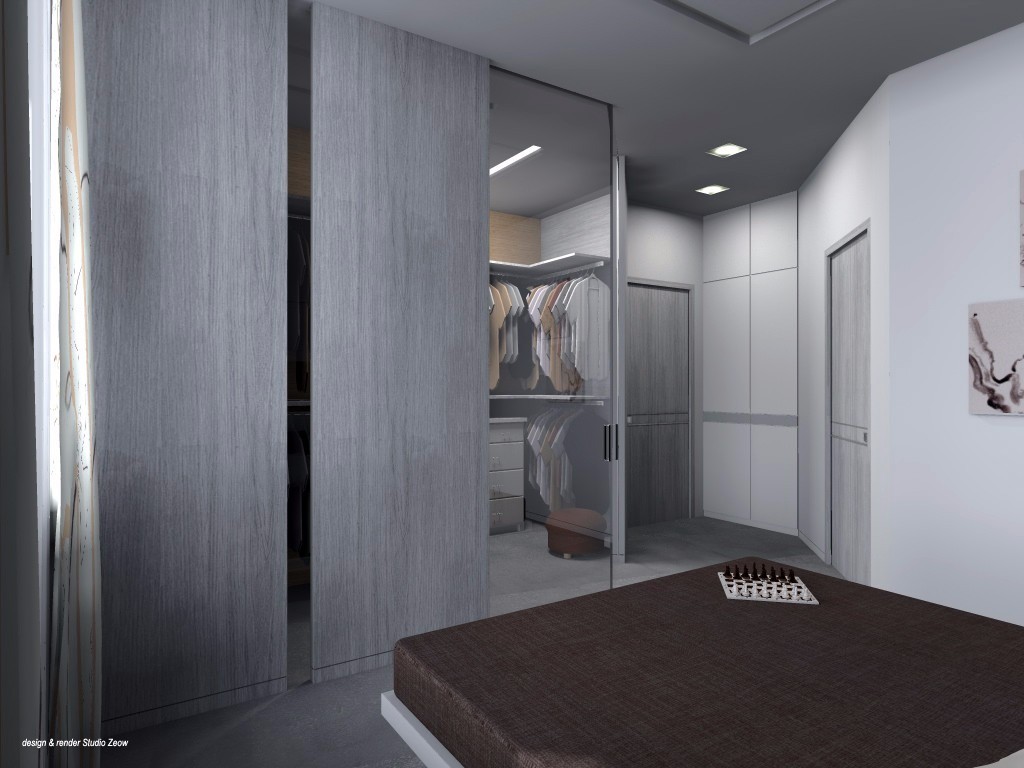 优雅灰调的居家重塑-34