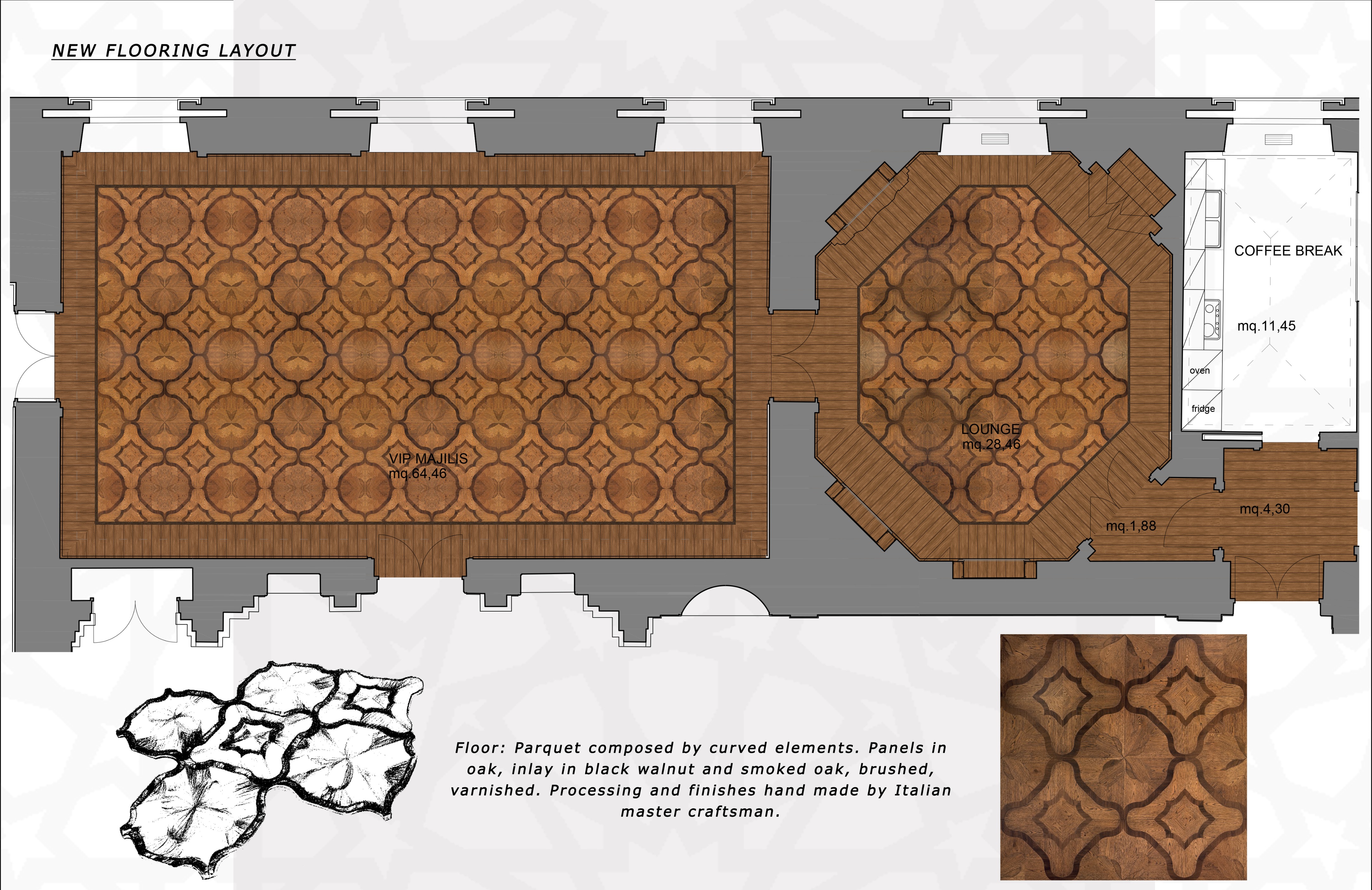 意大利罗马使馆别墅室内设计-17