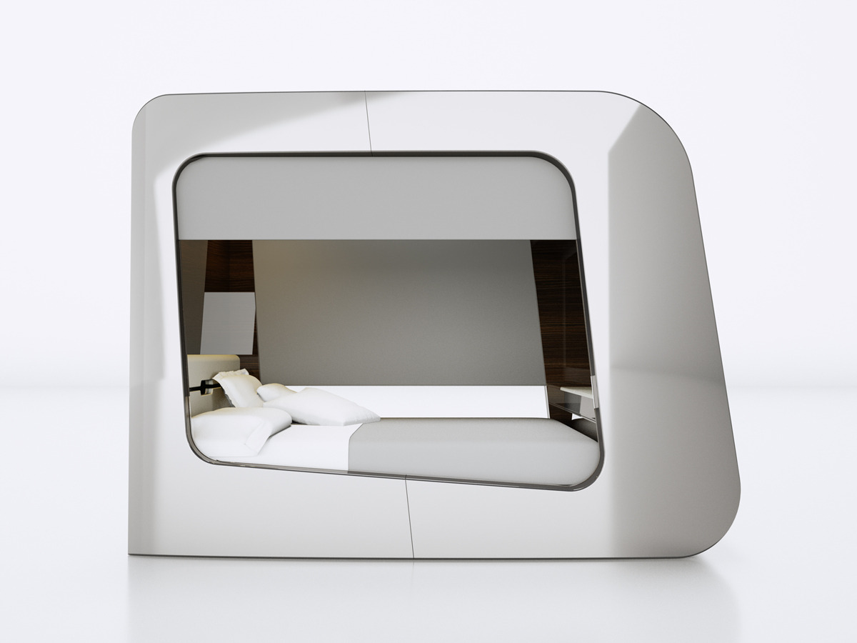 迪拜私人住宅中的高科技睡眠舱——HiCan-18