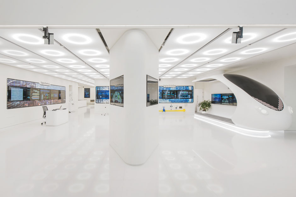 华为展厅——现代科技与空间的完美结合-5