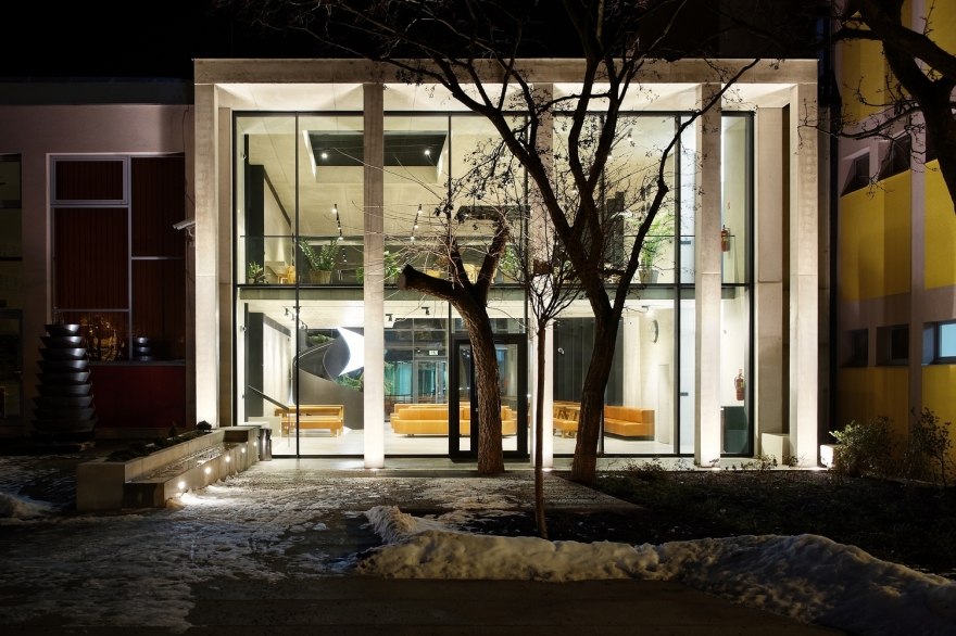 捷克生命科学大学中庭扩展设计-50