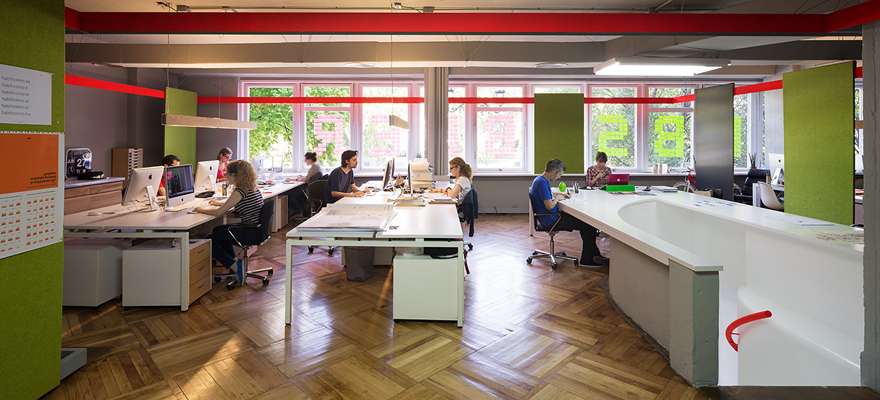 灵活多变,绿色环保的创意办公室-7