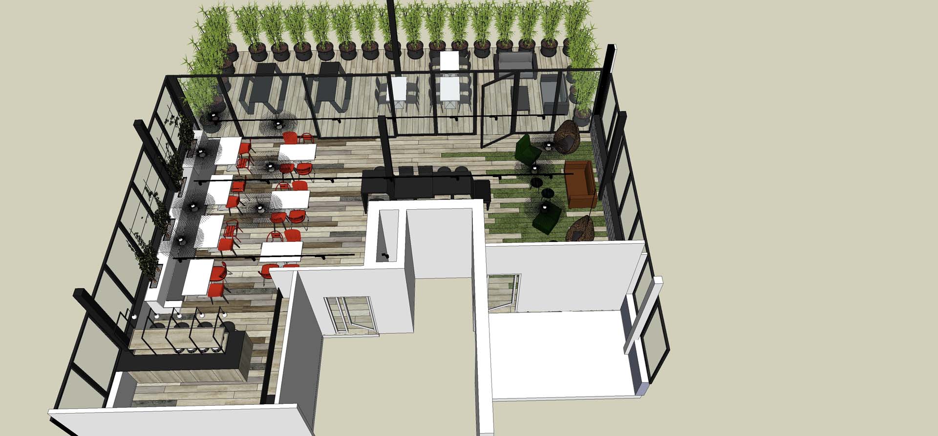 精巧布局，CMI 办公室室内设计展现企业活力-1