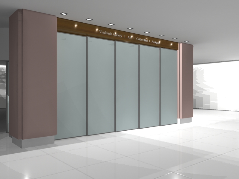 商场艺术收藏品商店设计方案-1