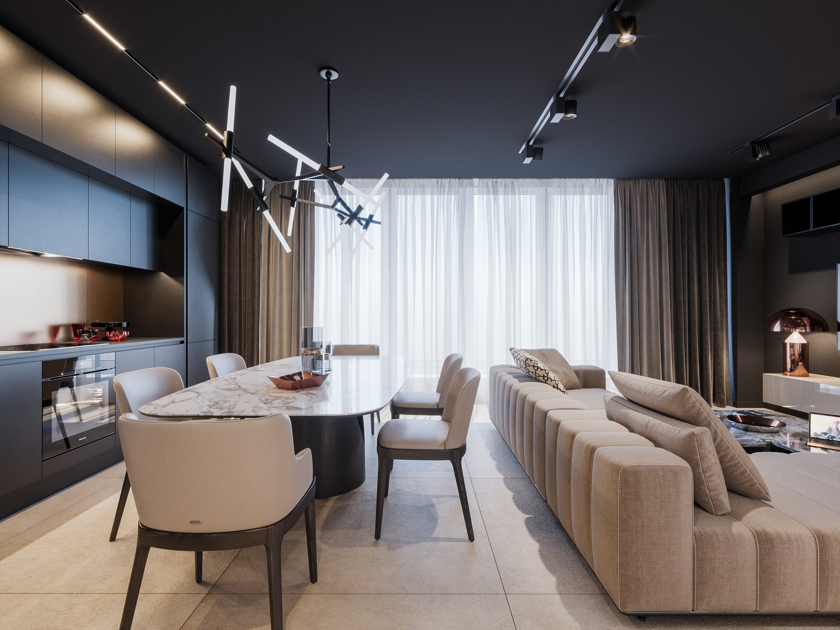 Апартаменты холостяка 3-7