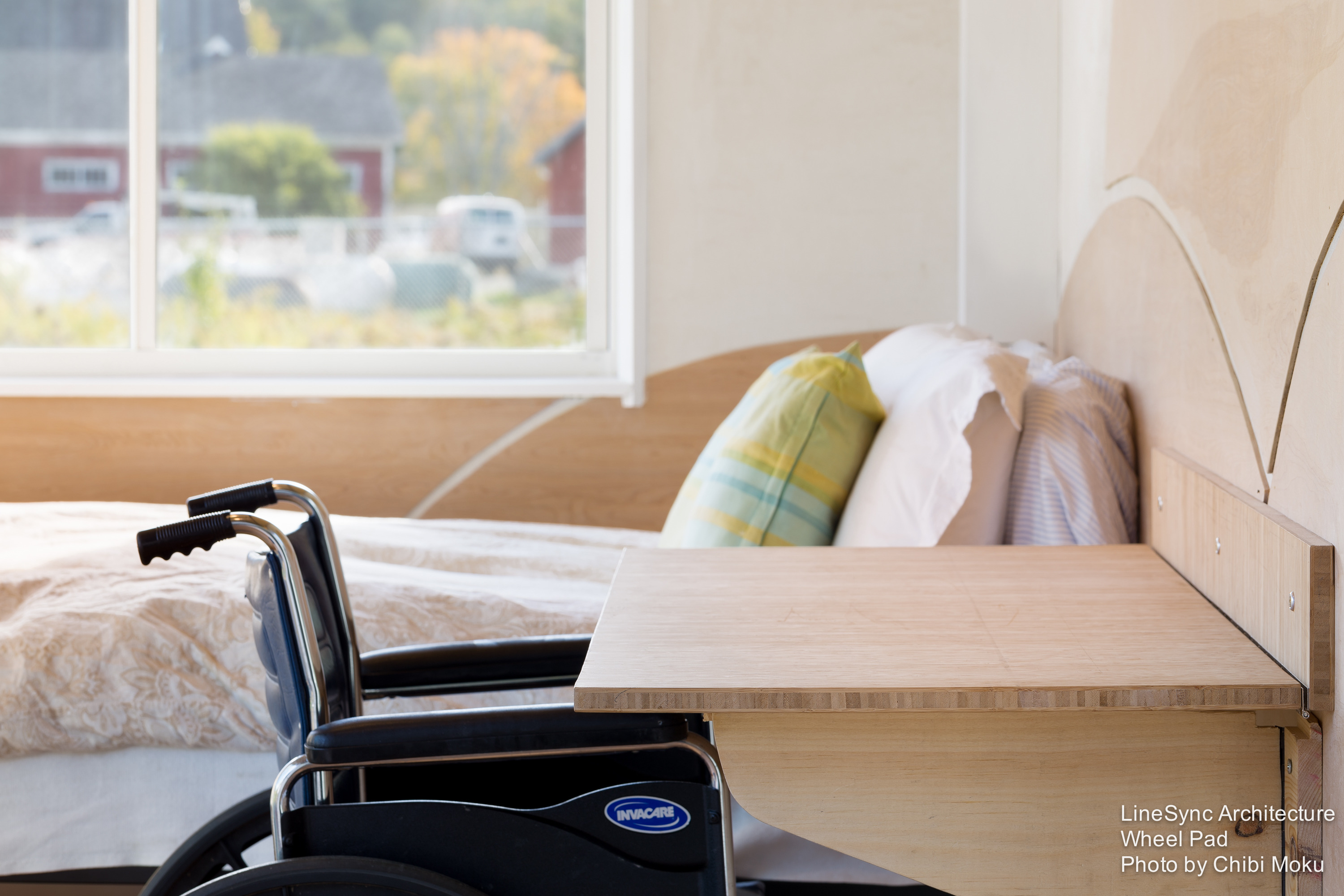 轮椅垫·环保可移动的过渡性住房-1