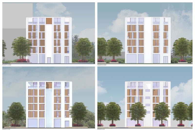 2015 年意大利 Reggio Emilia 城市广场公寓设计案例-17