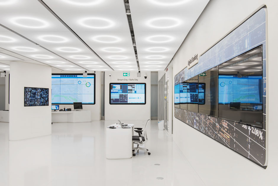 华为展厅——现代科技与空间的完美结合-29