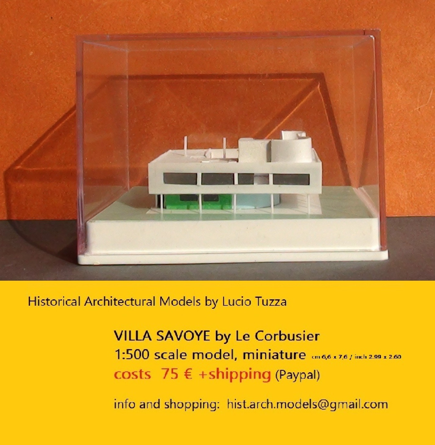 勒·柯布西耶的 Villa Savoye 微观再现-3