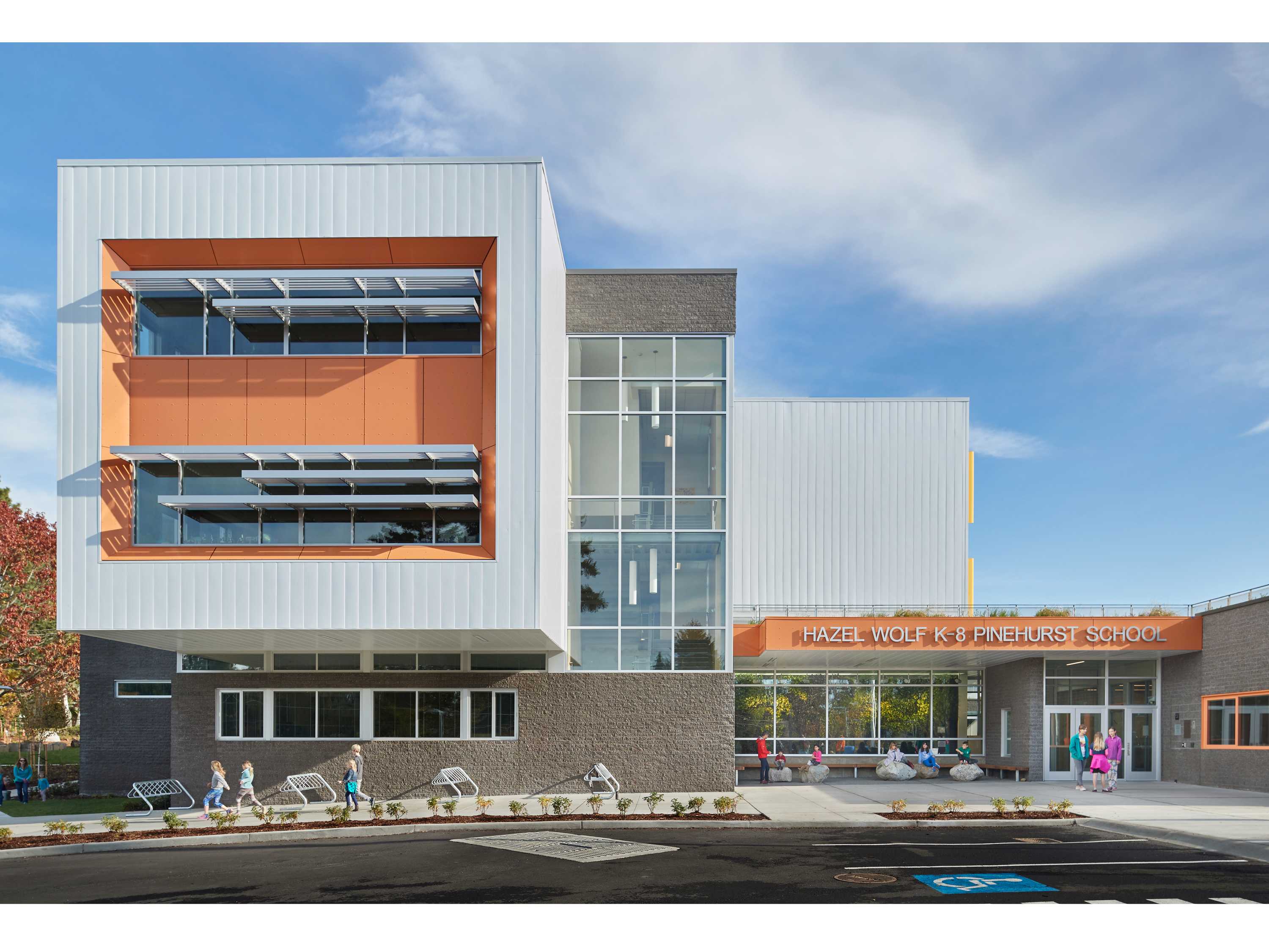 Hazel Wolf K·8 E·STEM 学校设计-6