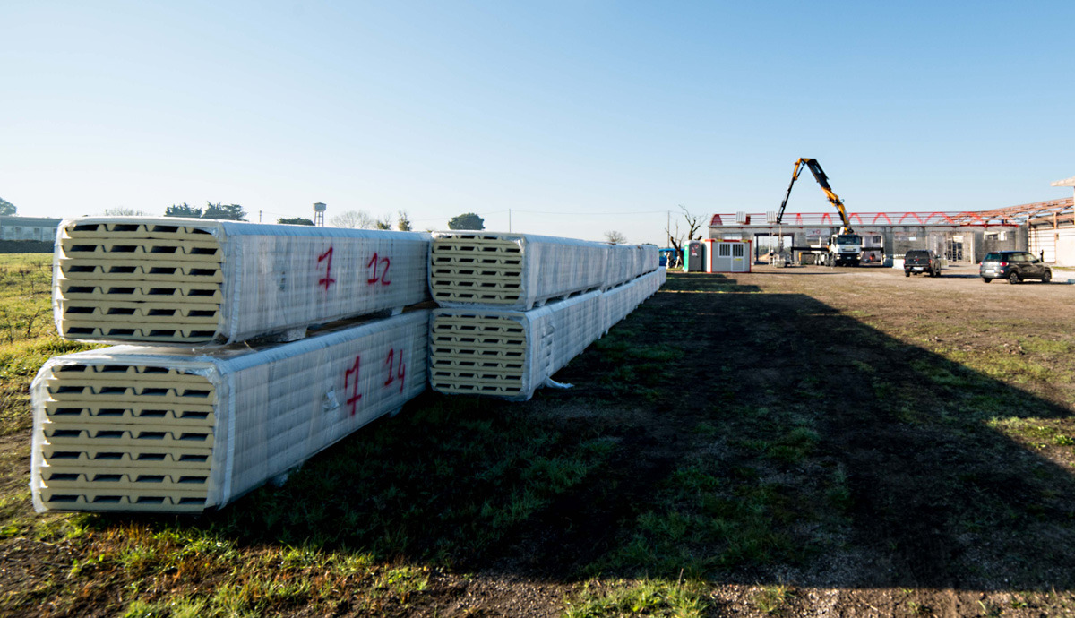 2016-2017 年意大利 Nardò工业仓库改造 | 1700 平米 Ethernit 覆盖屋顶翻新-32