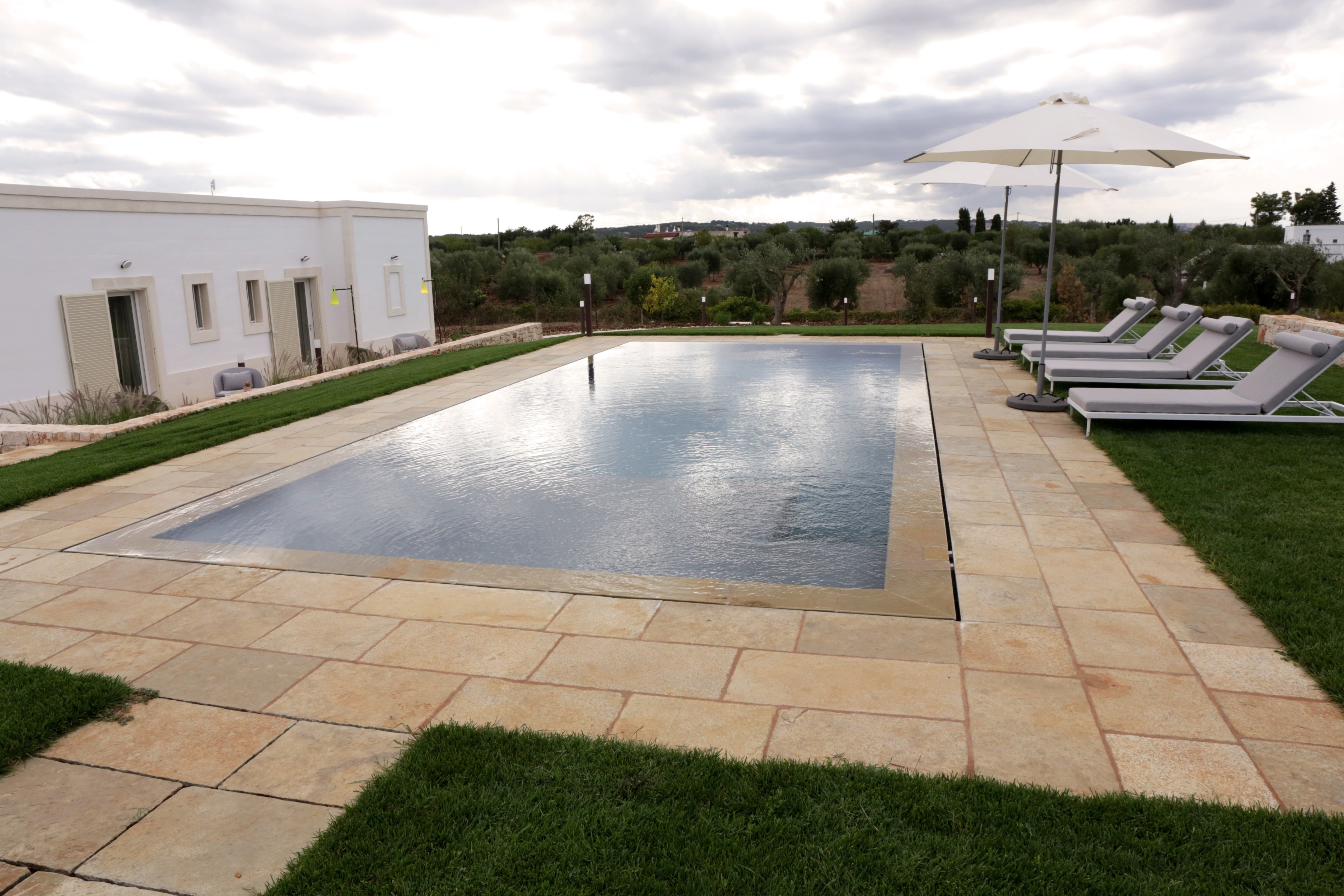 意大利乡村风格泳池设计-18