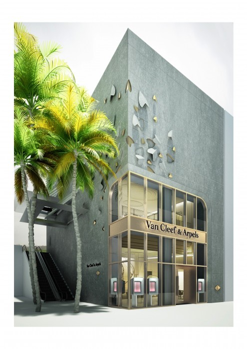 Patrick Jouin作品 | BOUTIQUE VAN CLEEF & ARPELS，探索空间的内部精神-20