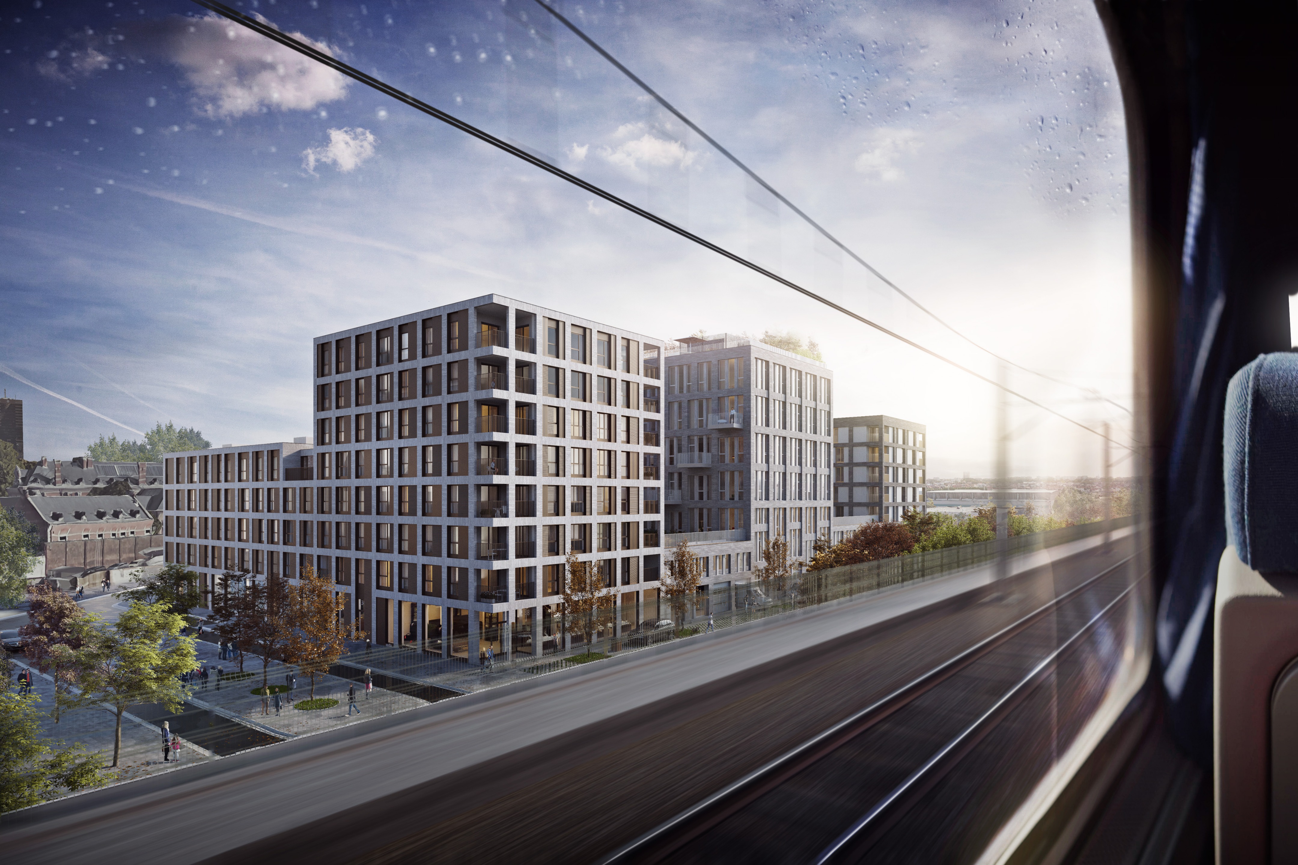 融合城市环境的建筑转折点-3