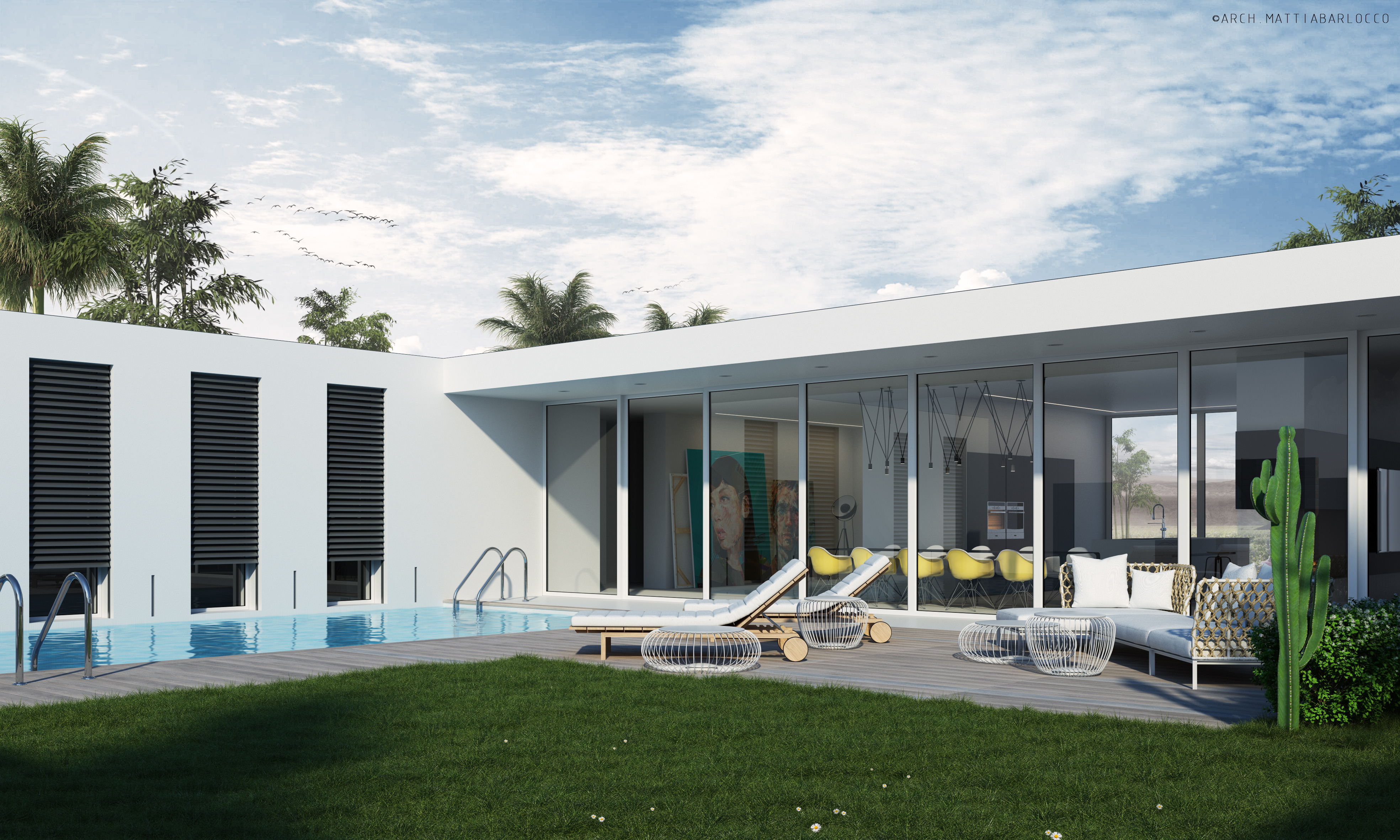 现代与传统交融的西班牙度假别墅设计-1