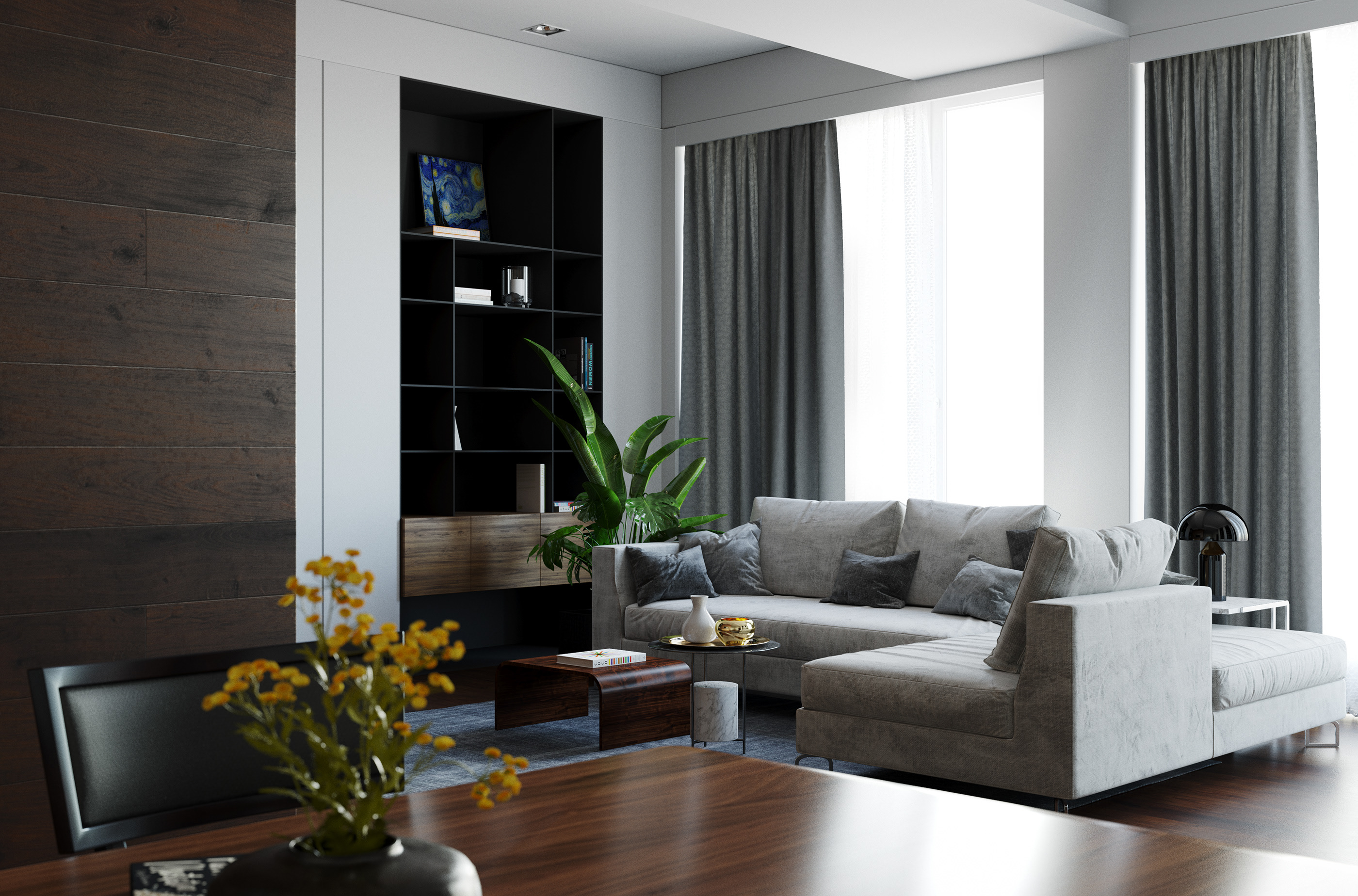 简约宜居的四层空间设计-3