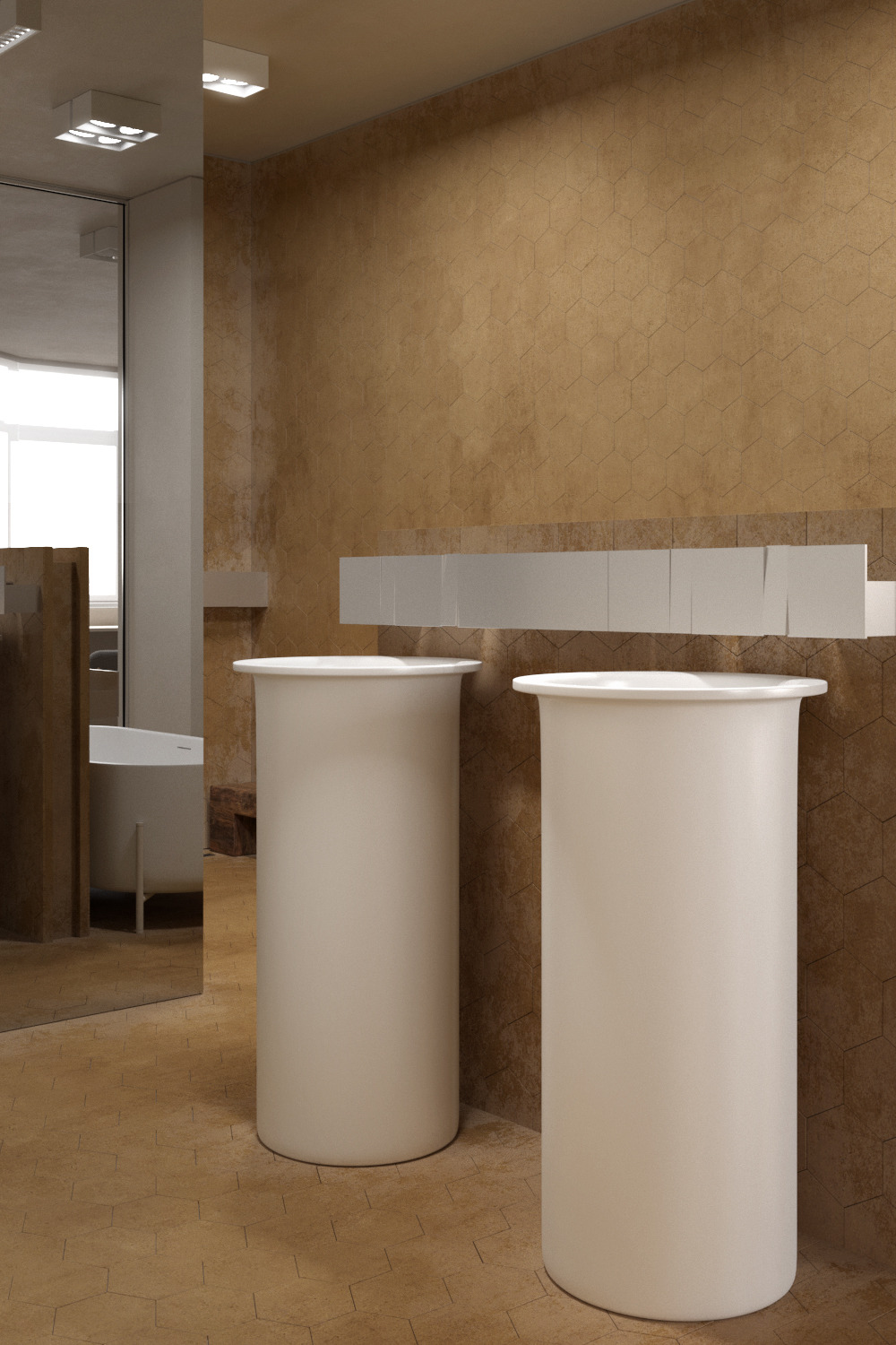 基辅中心 192 平米现代风公寓设计-13