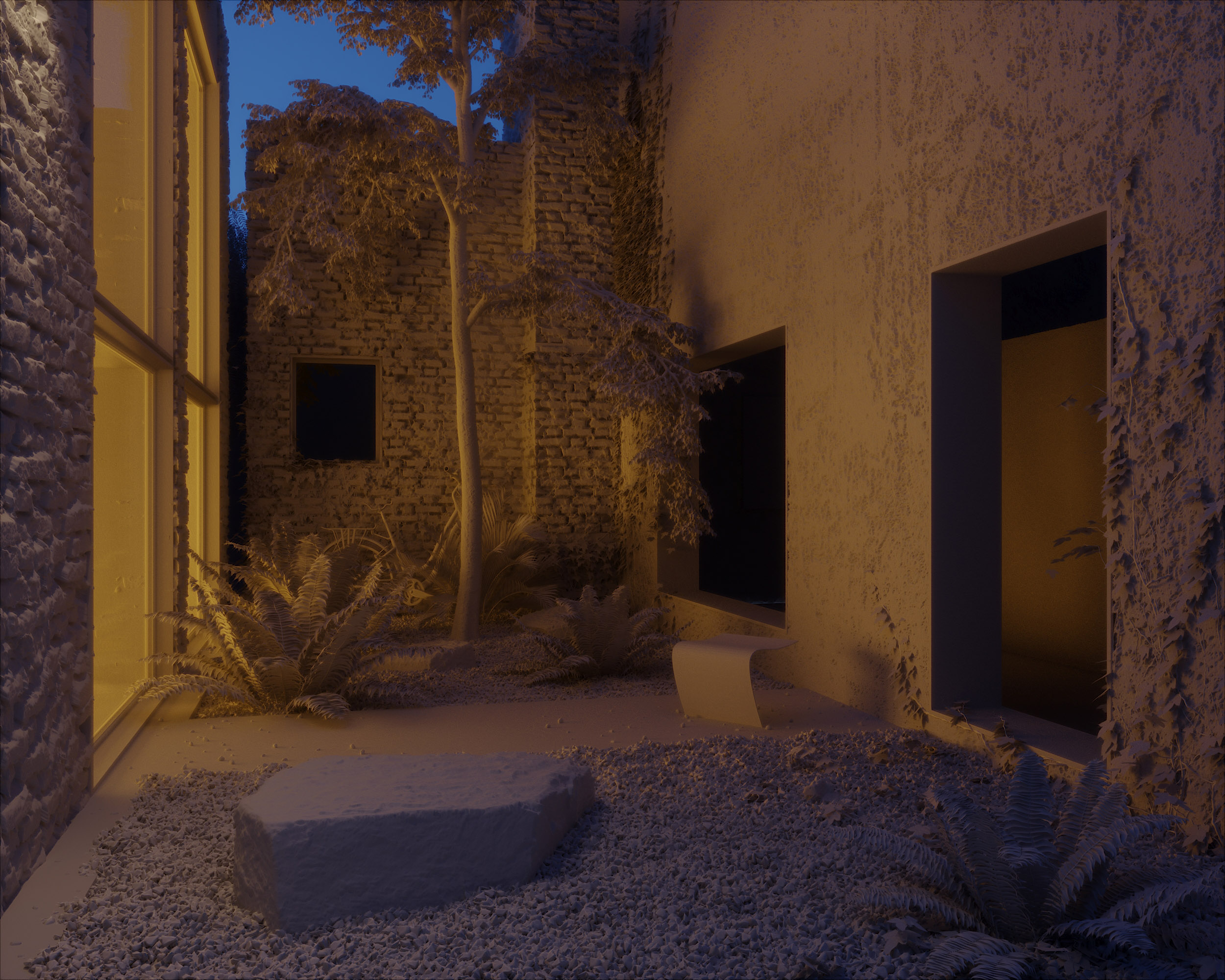 复古风貌的数字重塑 | 3D 建模设计展现老城区魅力-5