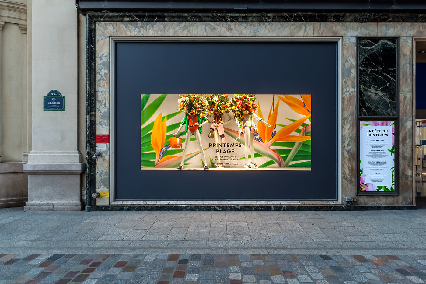 巴黎春天百货 Printemps Irene Laschi 插画师打造梦幻春日橱窗-8