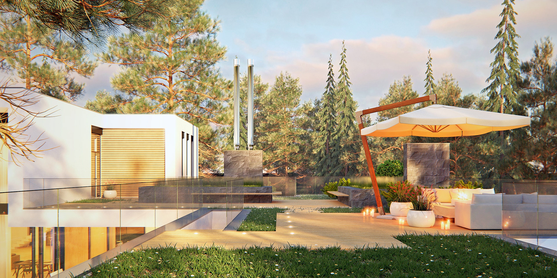 私家林间别墅 | 简约与舒适的完美结合-4