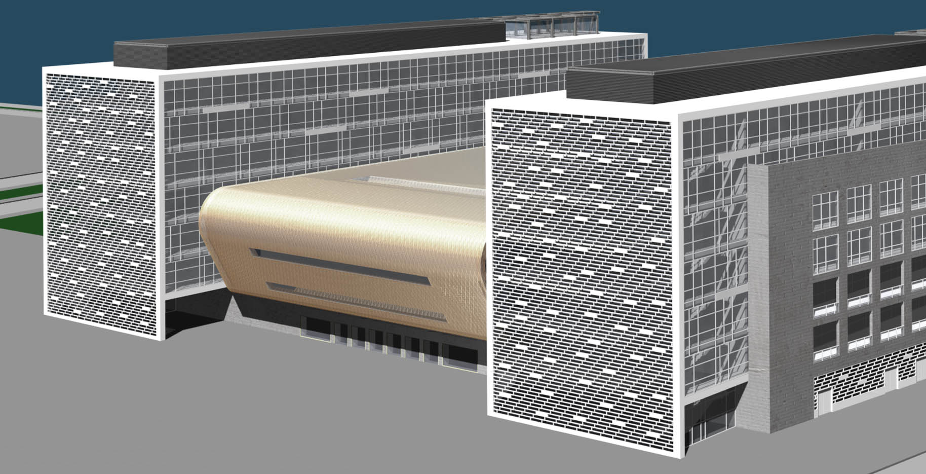 2006 年未实现的罗马会议中心设计-1