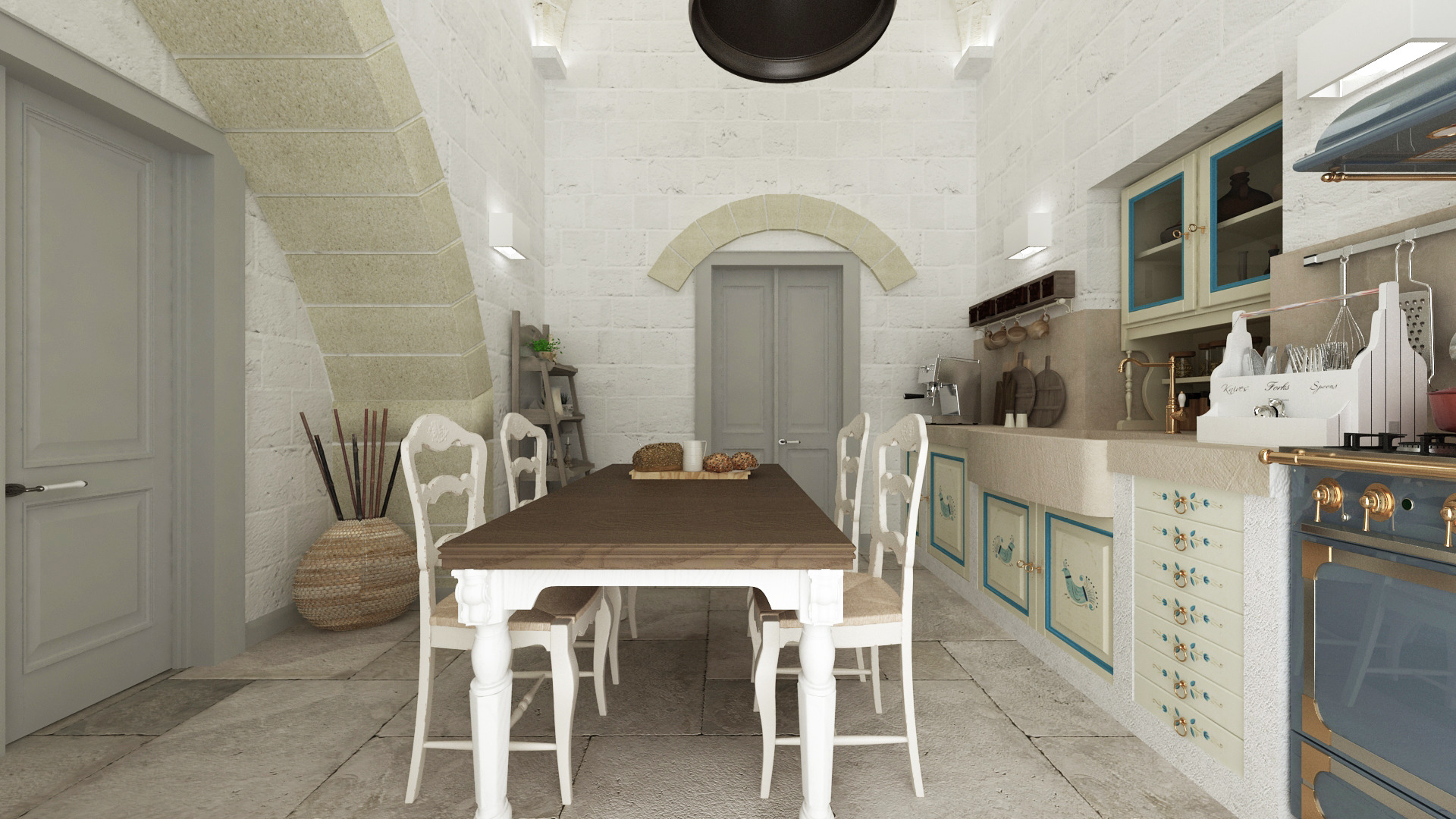 融合传统与现代的意大利普利亚住宅修复-23