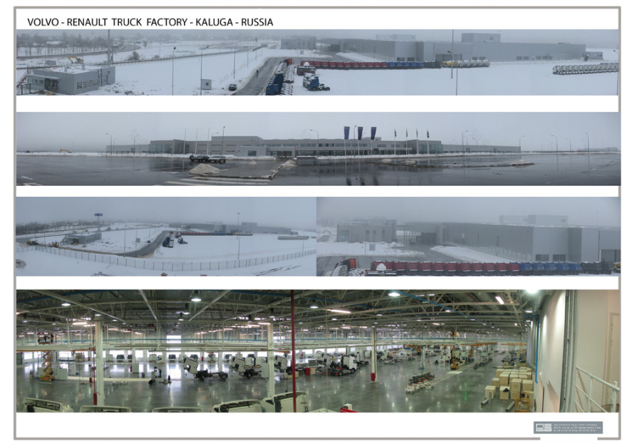 俄罗斯 Volvo·Renault 卡车工厂办公大楼设计-0