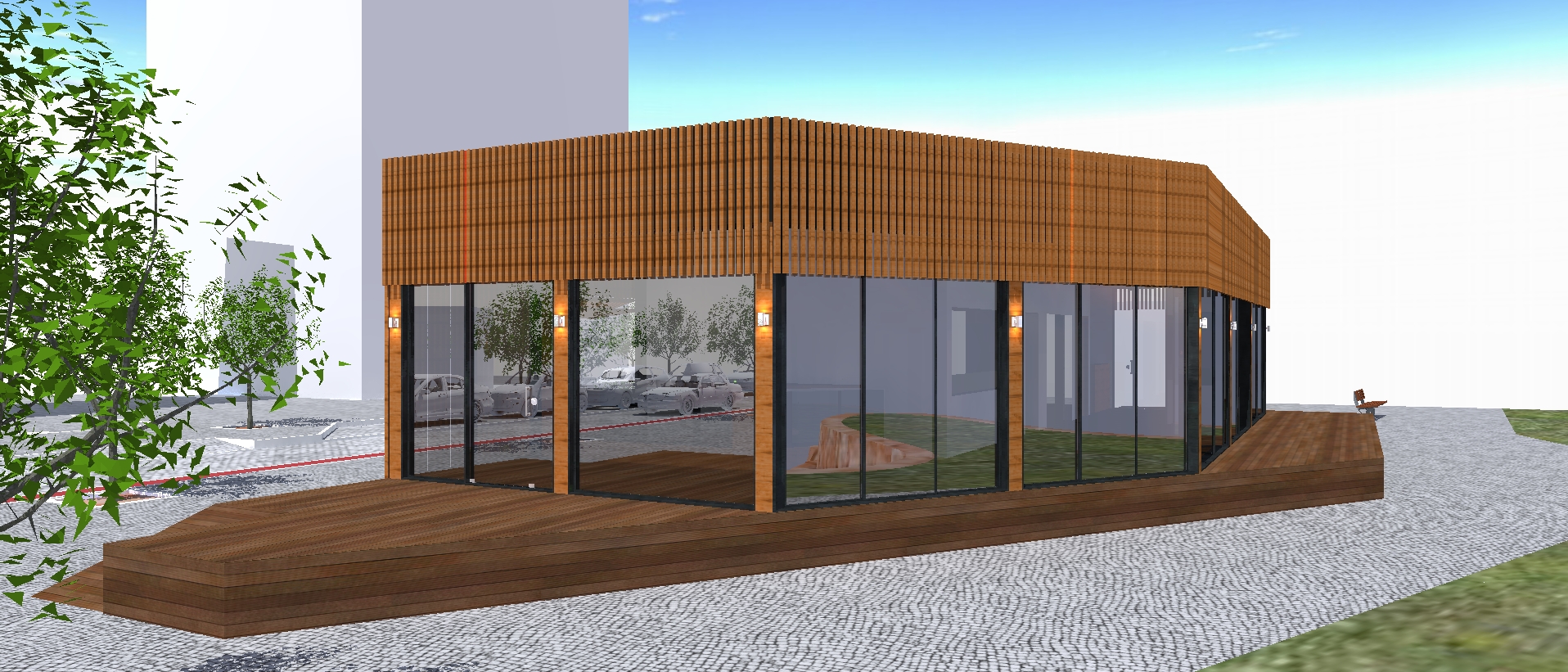 海滨公共空间重塑 | 餐厅室内设计-11