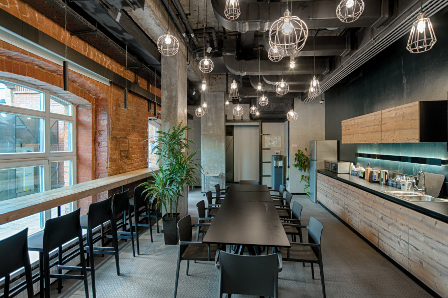 align technology 办公室-- 工业风与舒适的完美结合-0