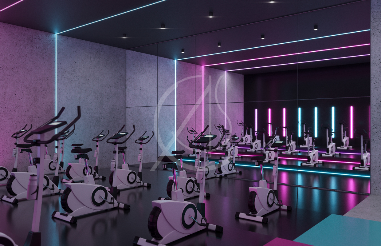 女士健身中心室内设计-31