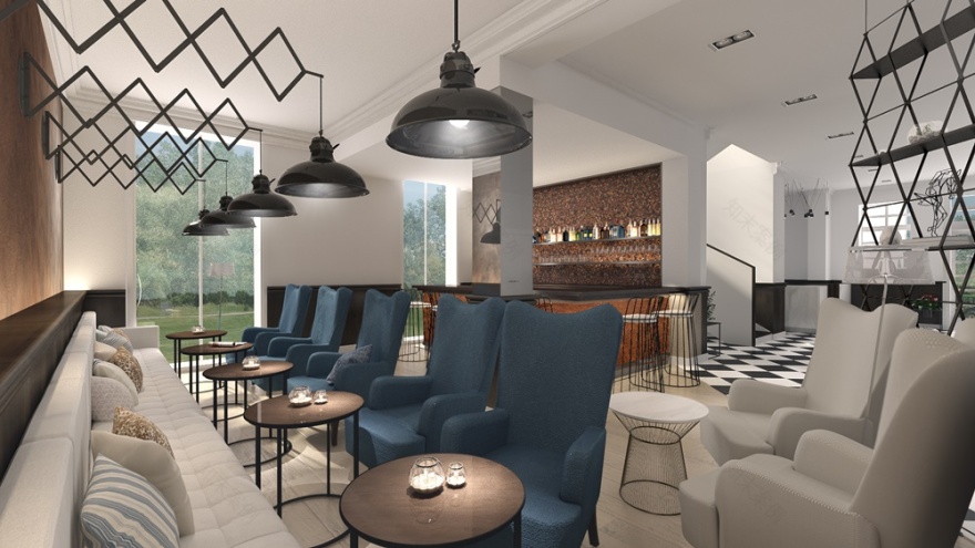 折衷风格酒店内饰-9