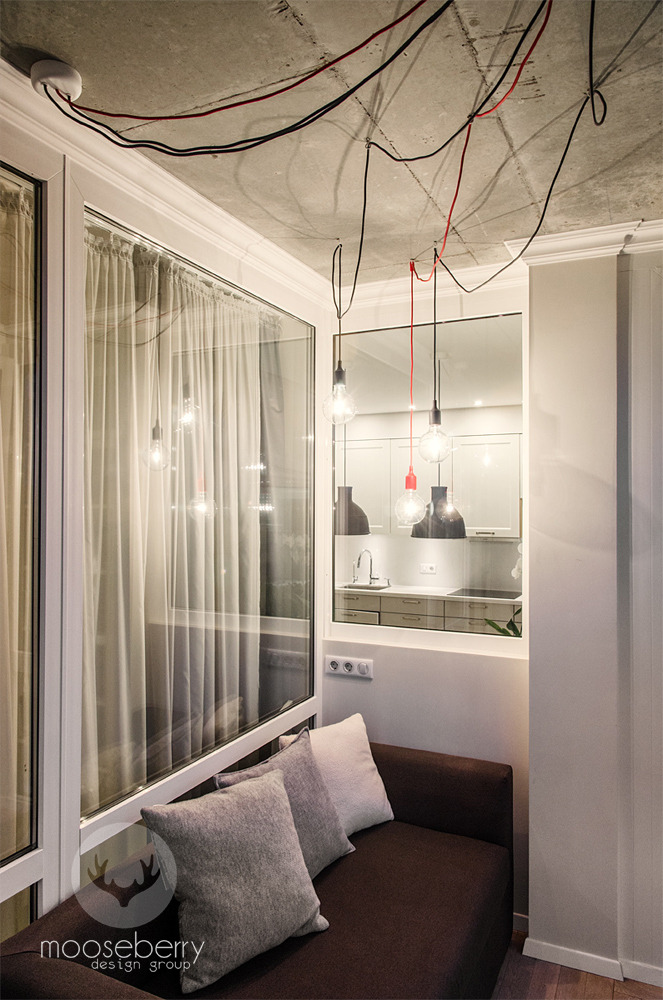 2015 年完工的现代公寓室内设计-53