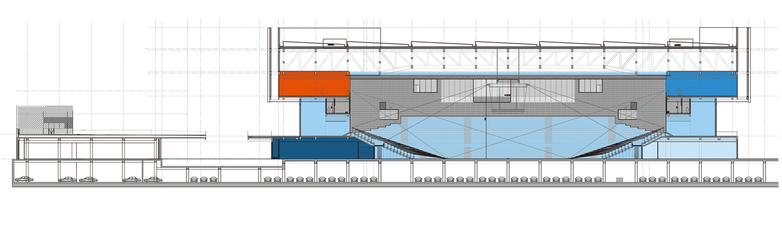 苏州科技城 SND 文化体育中心——云状假山中的多功能综合体-71