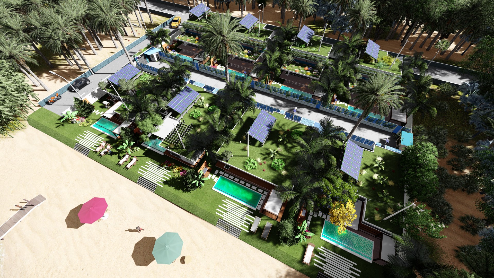 生态环保的法国 Bregbo 别墅区-0