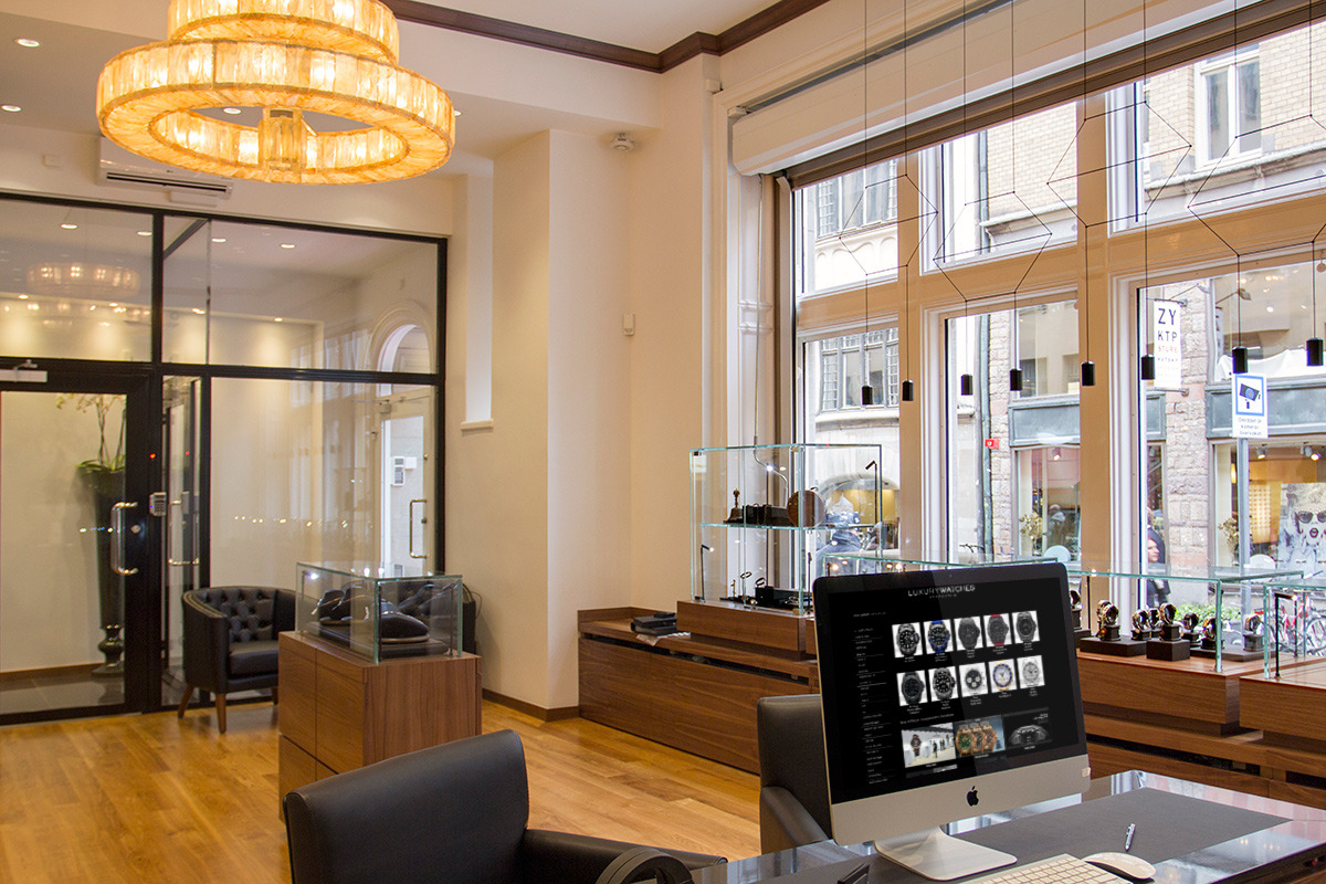 2015 年斯德哥尔摩 LuxuryWatches 旗舰店设计-19