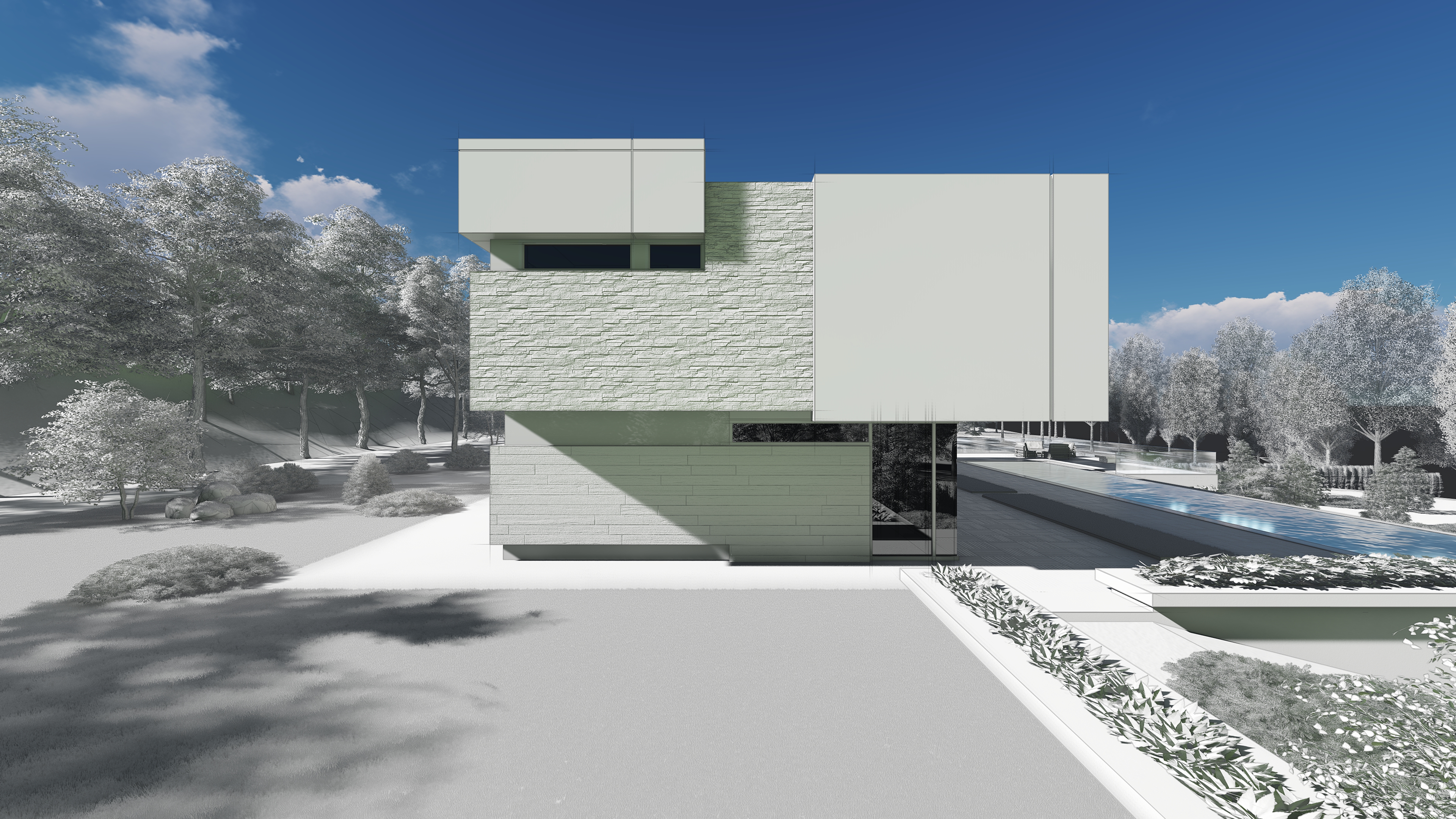 2018 年启动的摩尔多瓦郊区住宅设计-33